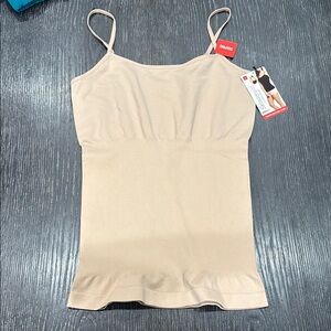 Skinny Girl Tan Fitted Camisole Top